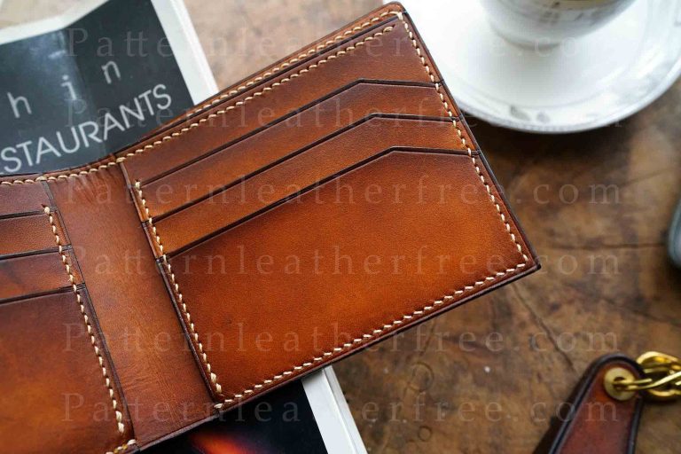 Pattern Leather Bifold Wallet free - Download PDF