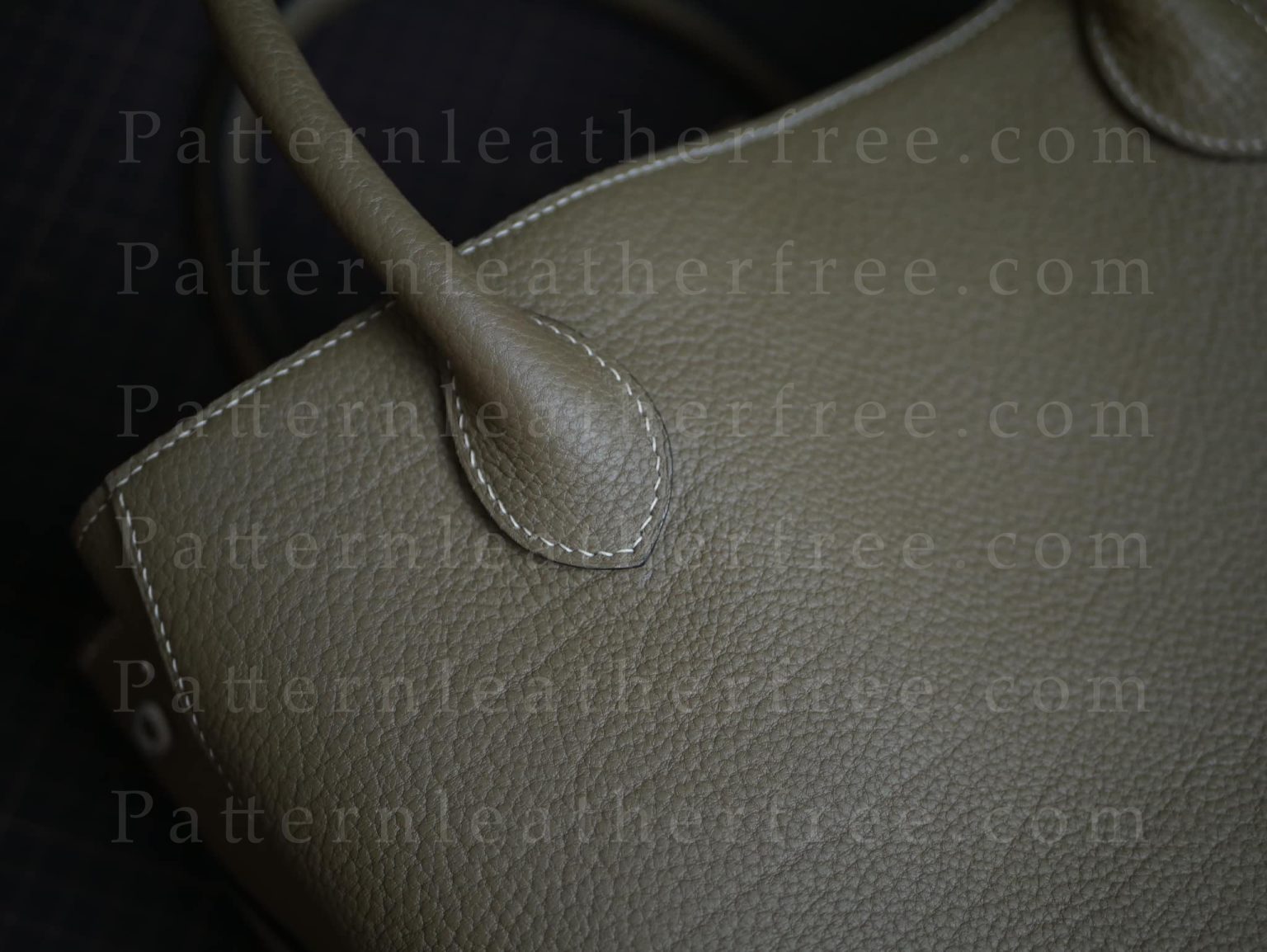 Leather Pattern Bag - Download PDF