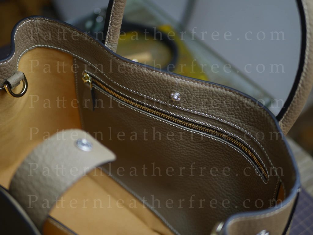 Leather Pattern Bag - Download PDF